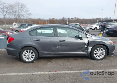 2012 Honda Civic Ex z USA, uszkodzony, nr VIN 2HGFB2F80CH329795